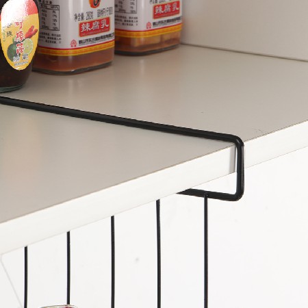 Multi functional stacked hanging basket (black and white)