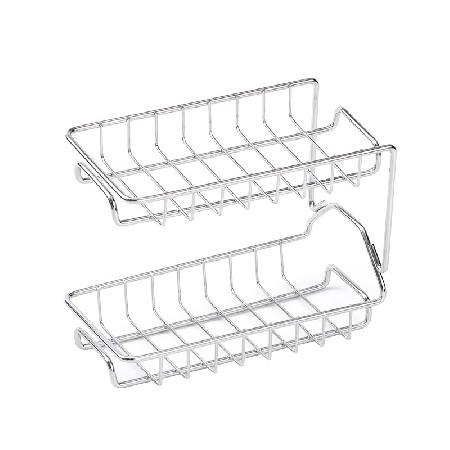 Single and double-layer ordinary faucet storage rack