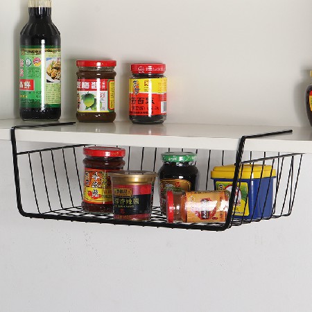 Flat iron hanging basket